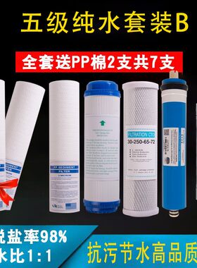 适用怡安净水器滤芯水家电纯水机YIAN-RO-5000M直饮10寸五级包邮