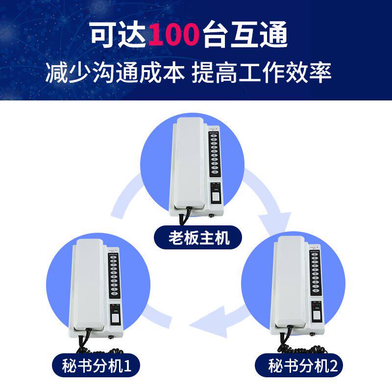 办公室呼叫器无线电话机0资费无线对讲呼叫器老板呼叫秘书互通商