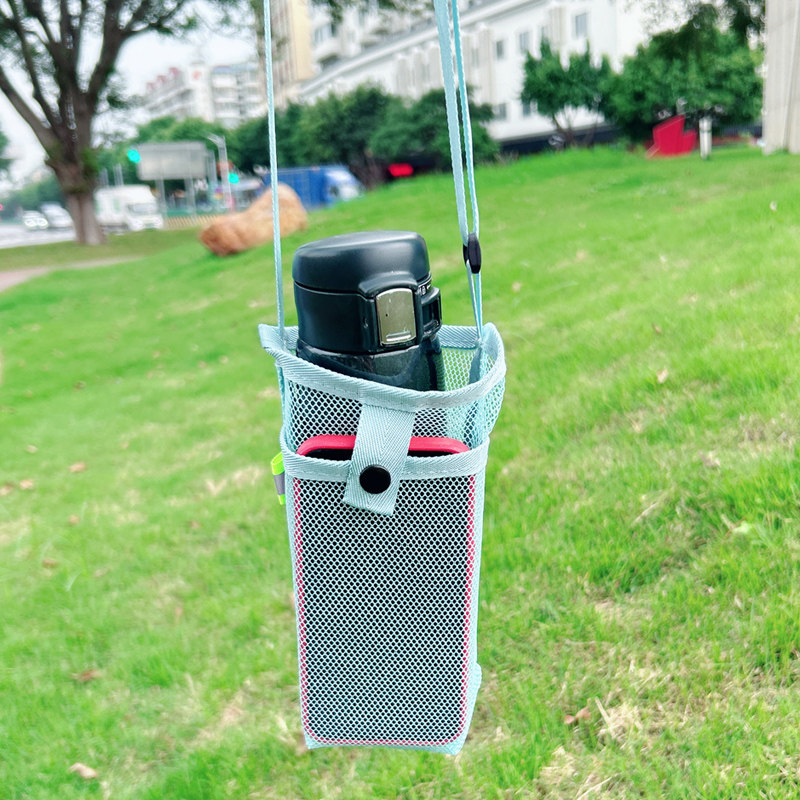 保温杯套斜挎便携手拎水壶包矿泉水保护套通用手提万能水杯收纳袋图片