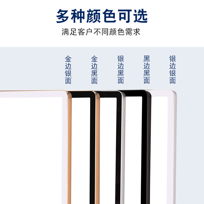 相框挂墙画框简约电梯海报框广告展示牌铝合金菜单磁吸性展板定制