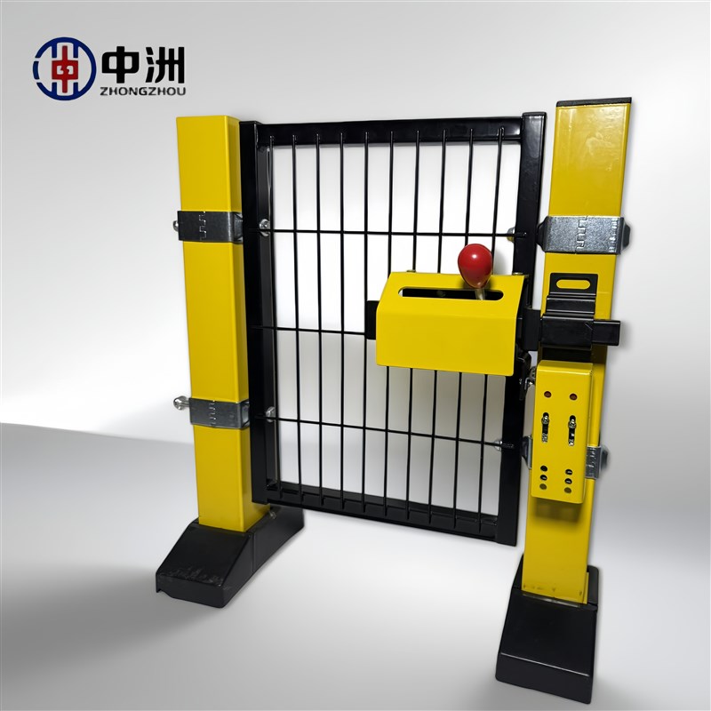 设备插销锁车间仓库隔离网门禁开关护栏铝型材安全门互锁电子锁
