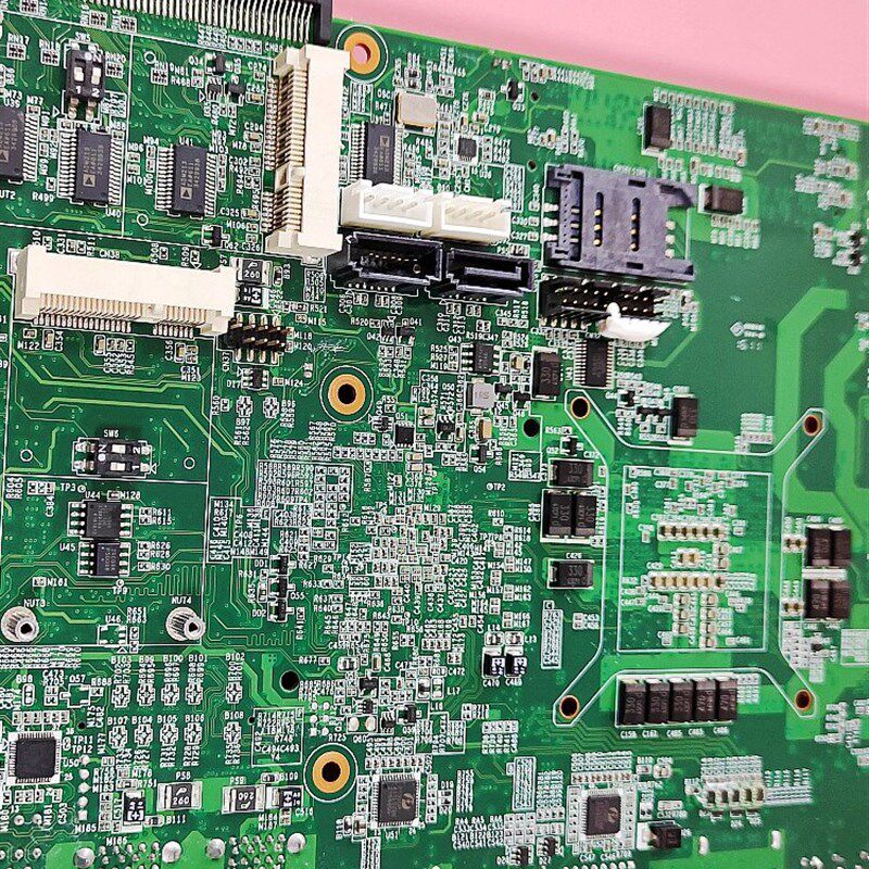 研华 AIMB-767 REV:A2工控机主板AIMB-767G2 双网口送内存CPU包邮