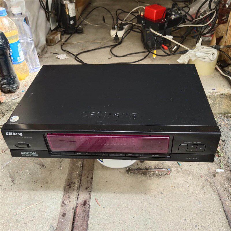 奇声sge-777 VFD频谱显示均衡器,所有功能正常按键都