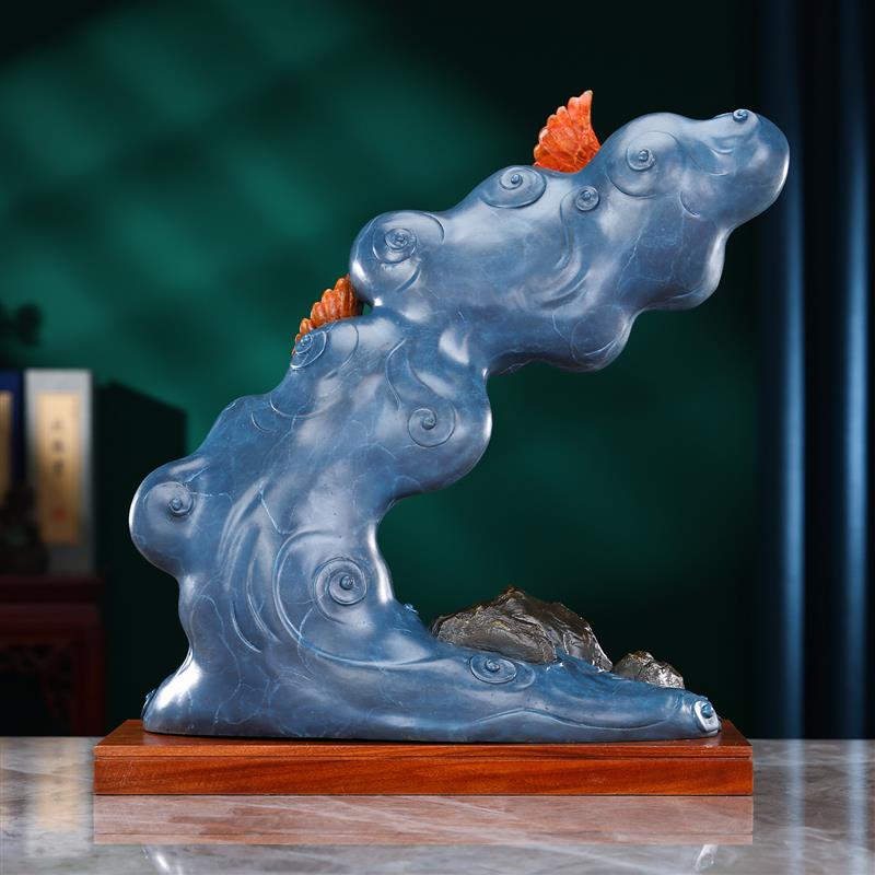 铜欣祥彩铜《鹤庆祥和》家居装饰品工艺品摆设客厅玄关艺术品摆件