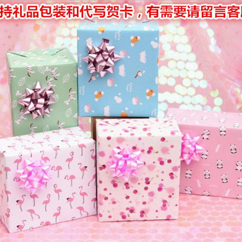 创意彩灯飘雪花可爱棉花糖女孩玻璃水晶球音乐盒女生儿童生日礼品