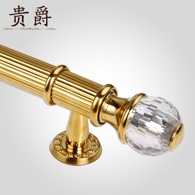 欧式玻璃大门不锈钢拉手水晶 防盗实木门推拉门把手明装扶手加厚