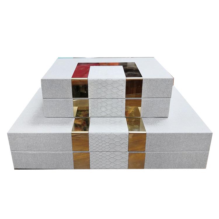 定制家具样板房衣柜衣帽间主卧客厅展厅首饰盒摆件收纳盒软装饰品