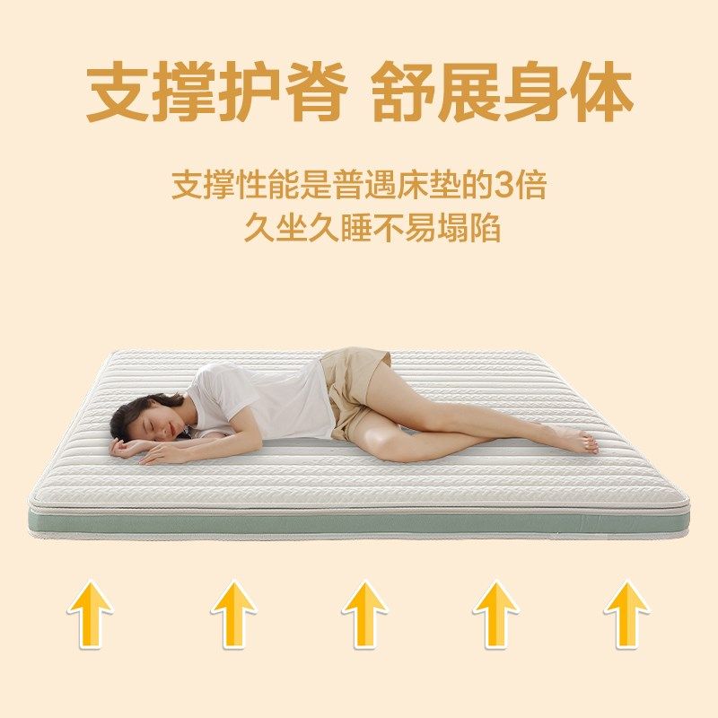 床垫10公分厚天然椰棕家用卧室乳胶薄偏硬护腰脊定制折叠1米5儿童