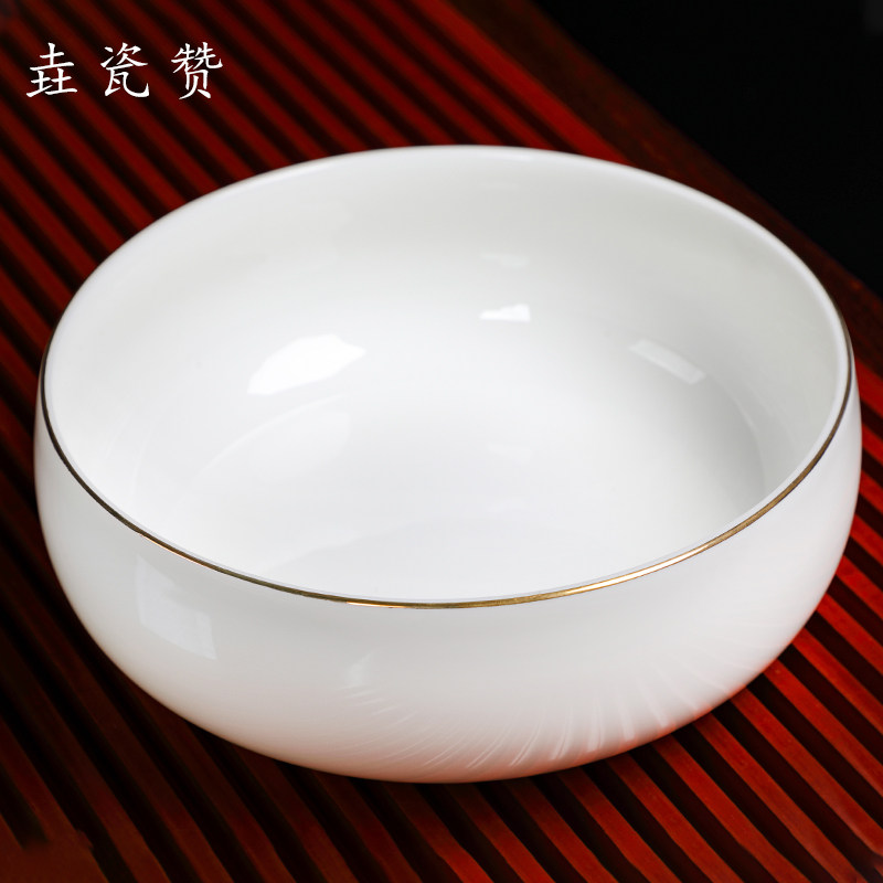 茶洗缸大号特大水盂功夫笔洗茶具茶道/零配