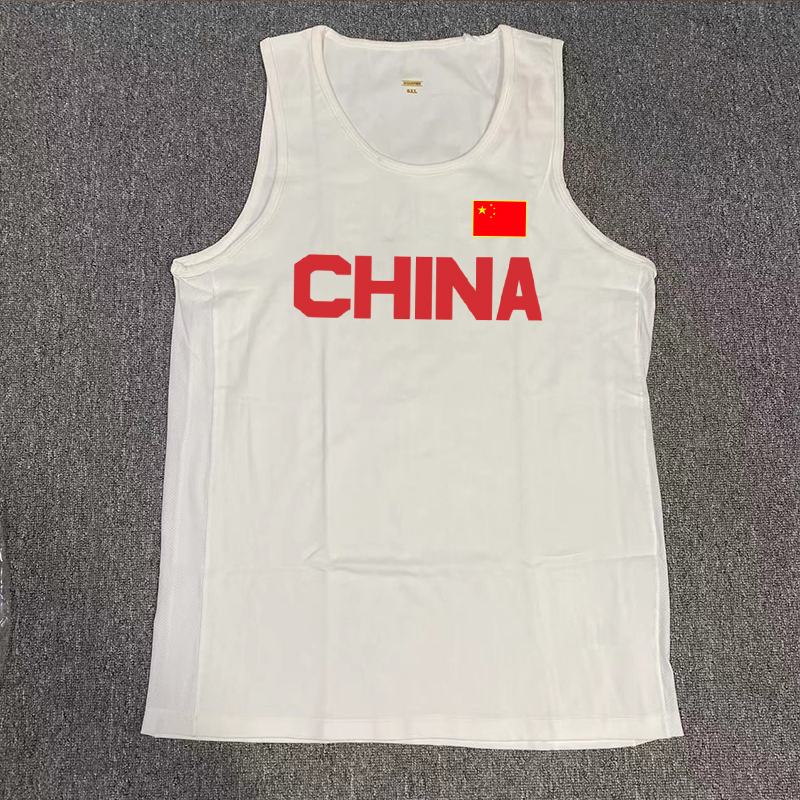 美式篮球运动背心男夏宽松透气速干跑步健身训练服飞人坎肩无袖潮