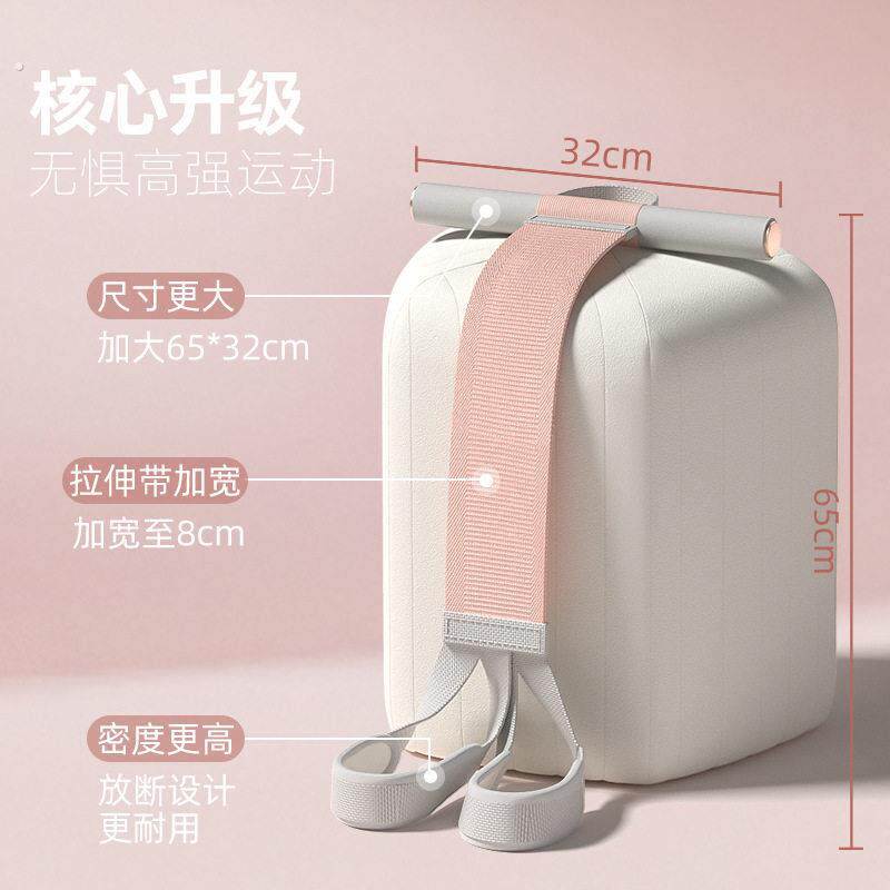 脚蹬拉力器手臂拉伸训练仰卧起坐辅助弹力绳塑身健腹家用健身器材
