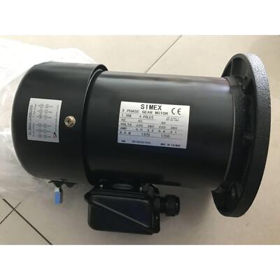 SIMEX立式刹车电机 三相齿轮速马达 1.1KW BT50刀库换刀臂电机