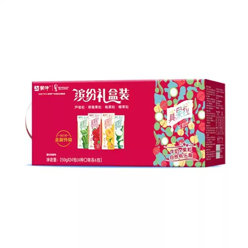 蒙牛真果粒混合口味礼盒24包
