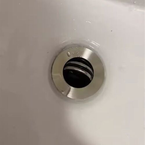 下水器洗手盆脸不池弹跳防304盆锈钢面盆臭排水管台盆配件套装