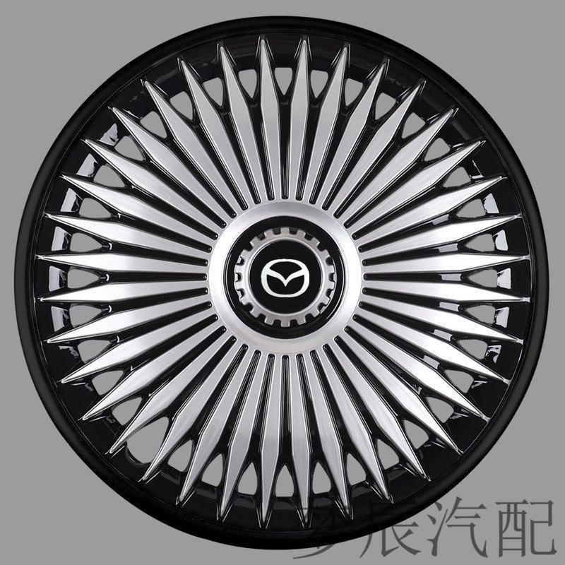 适用马自轮2轮毂盖马达马3车2毂罩盖低配铁圈轮胎装饰罩帽14/15寸