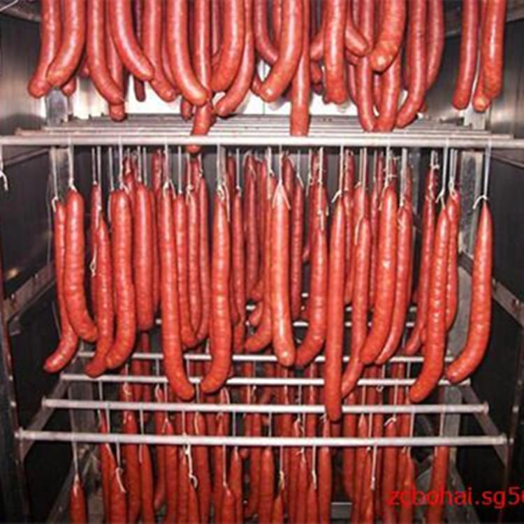 诸城隆胜全自动不锈钢烟熏炉 全自动腊肠烟熏炉 优质红肠烟熏炉 - 实物图
