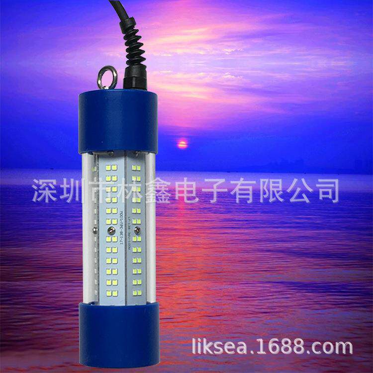 厂家直销集鱼灯LED水下水底捕鱼灯诱鱼灯大功率钓鱼灯鱿鱼灯