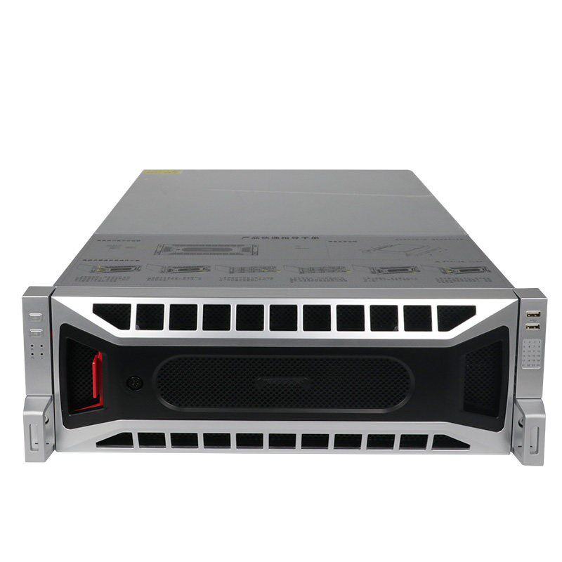 原装正品  DS-96128N-I24R-V4 128路24盘位NVR录像机