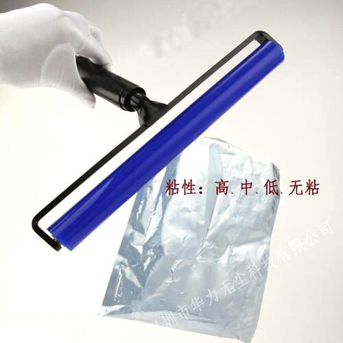 甄选粘尘滚轮硅胶丝印胶辊贴oca胶清洁除尘滚轮手机贴膜压膜棒贴