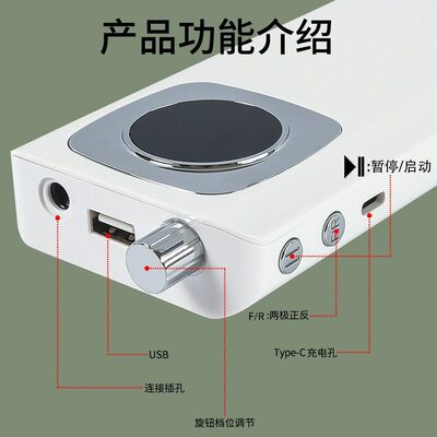 甄选V4美甲打磨机45000RPM卸甲打磨工具抛光去死皮蓄电磨甲器大功