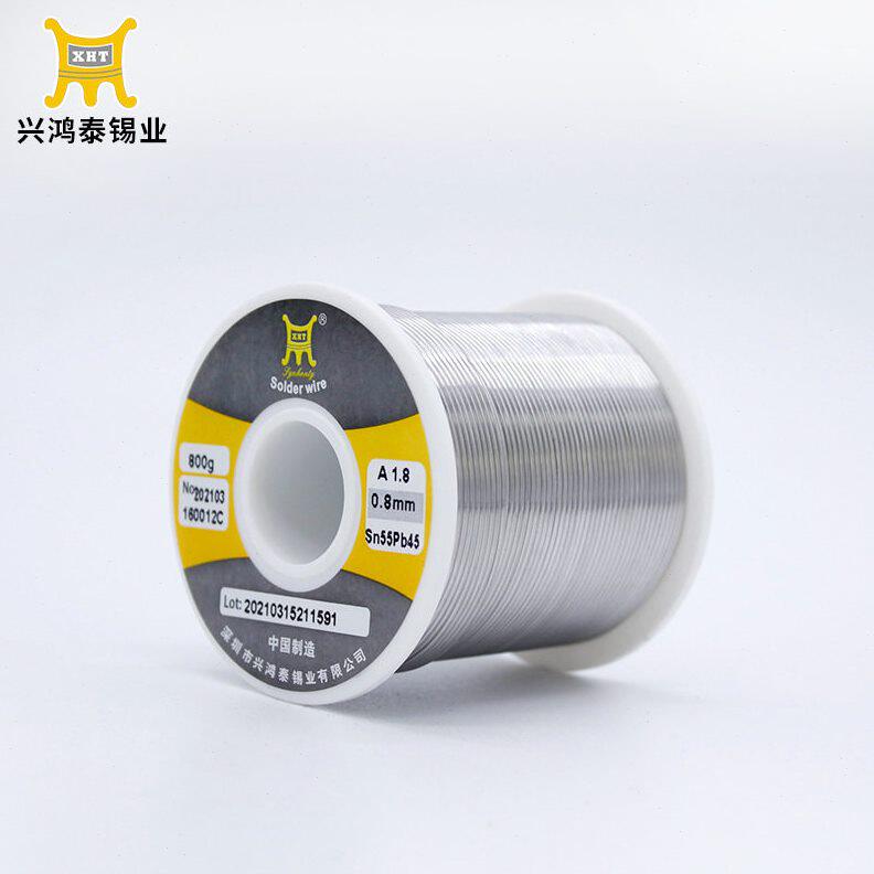 甄选兴鸿泰供应55度有铅锡线1.0 0.8mm 免清洗焊锡丝低熔点锡线