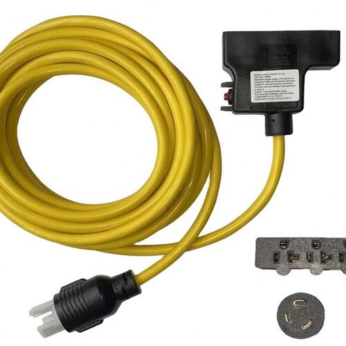甄选NEMA 6-50P至10-30R 240V 30安培3叉公插头至3叉母插座插座发