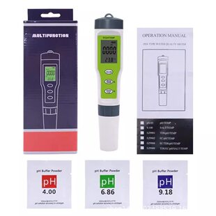 甄选ph/ec/temp温度测试笔ph值ph计ec电导水质大屏幕测试笔水质EZ