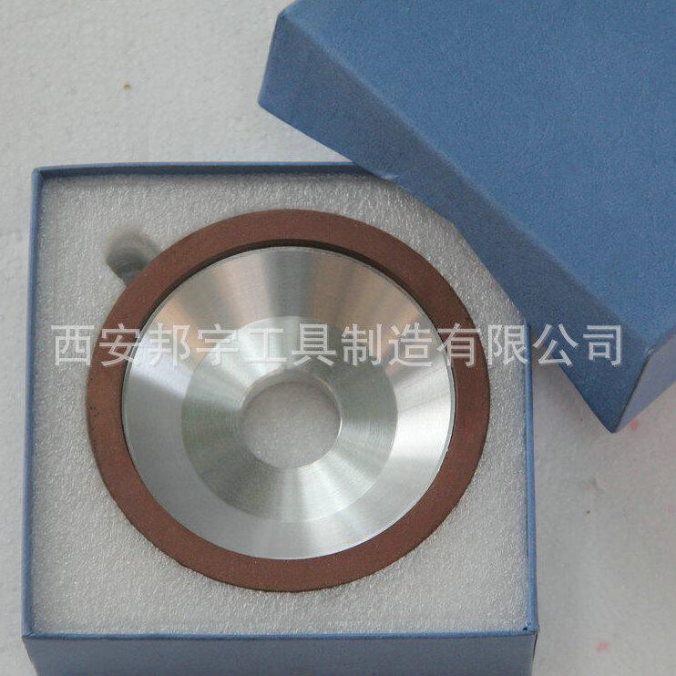 甄选金刚石砂轮12A2/45°磨刀机磨床合金砂轮碗型树脂砂轮厂家直