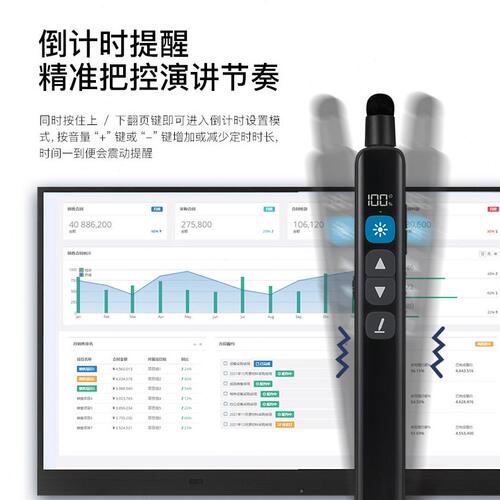 甄选可定时激光亮度可调节伸缩触屏教鞭翻页笔教师希沃一体机福莱