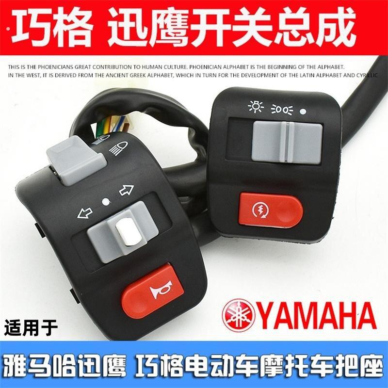 电动车踏板机车巧格组合开关适用迅鹰开关总成喇叭客厅灯按钮配件