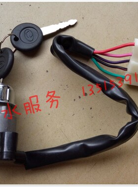 封闭货火三轮车新能源电门四轮车汽车电子动锁5线点运启动开关CHA