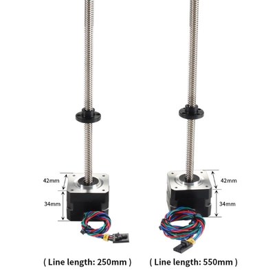 Prusa 轴K3/MK3S+3D打印机双件X/Y/E轴配ZM42丝杆步进电机套件