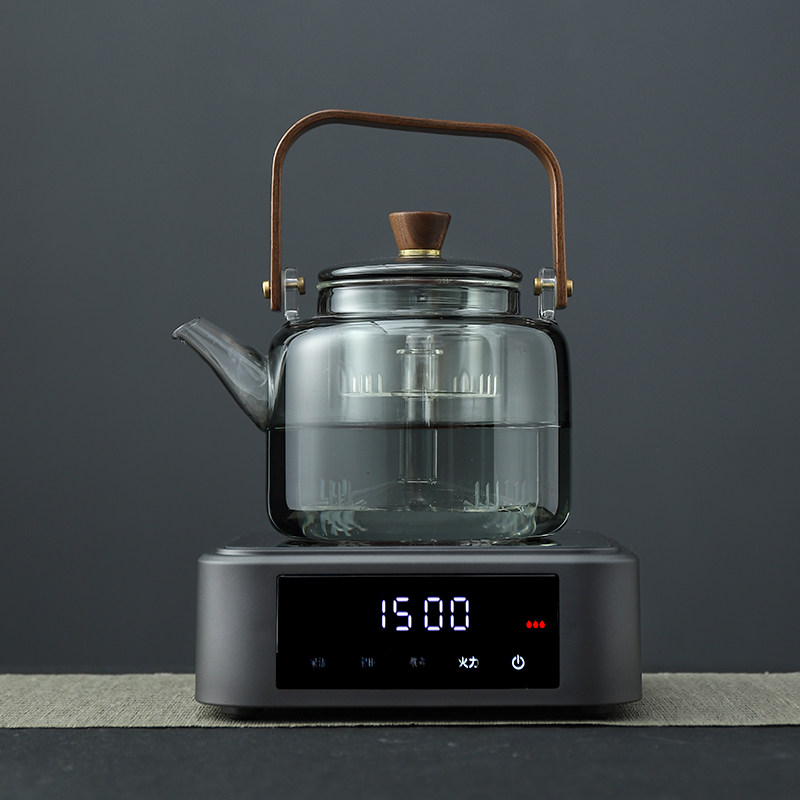 黑晶炉泡茶家方型泡你炉用铁壶玻璃壶煮茶器静音迷茶光波炉非电磁