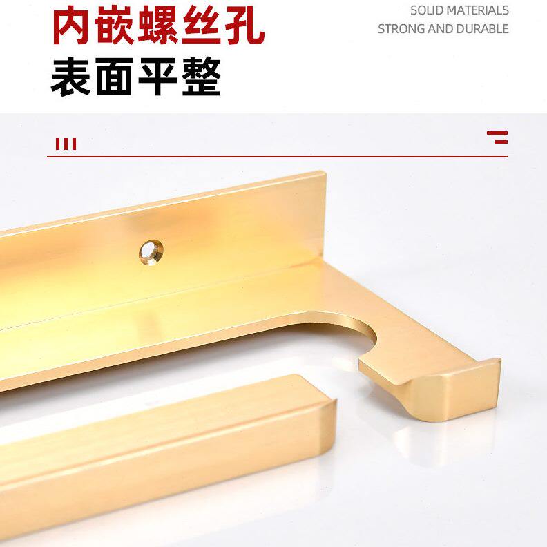 甄选铝合金加厚酒吧倒挂式侧装免打孔酒杯架葡萄酒悬挂式创意脚杯