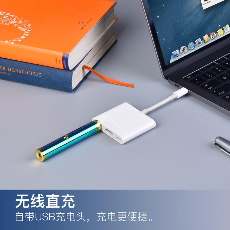 励博激光笔usb充电青光售楼射笔沙盘指示灯楼盘红外线激光绿光镭