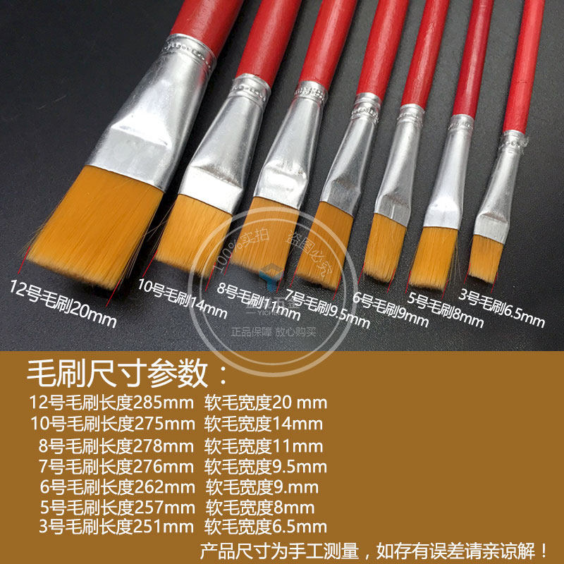 乐一尼龙工业油漆电脑清洁刷子 维修主板清洗刷软毛除灰尘小毛刷