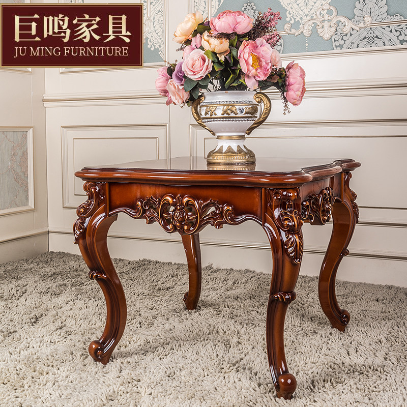 轻奢角几客厅沙发边寄欧式小茶几美式方桌电话转角桌加大加高包邮