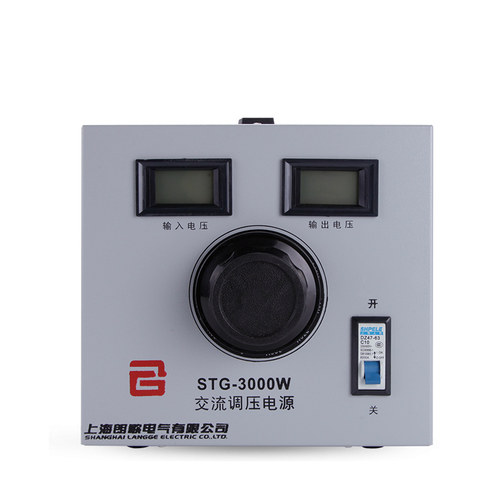 纯铜调压器220V单相接触式STG-3KW交流电源0-400V可调变压器3000W