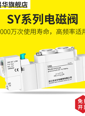 德恩科气Y电磁控制阀S动3120/5120/7120二导五通220V先位阀24V