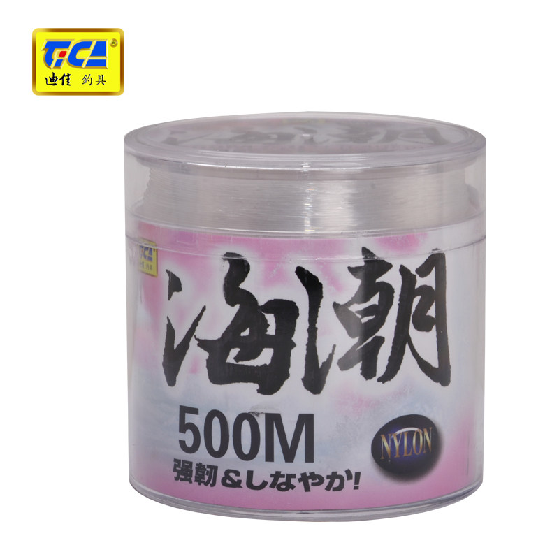 迪佳邮潮 鱼线500米 强拉力超耐磨 包海 抛竿海竿主线 尼龙线