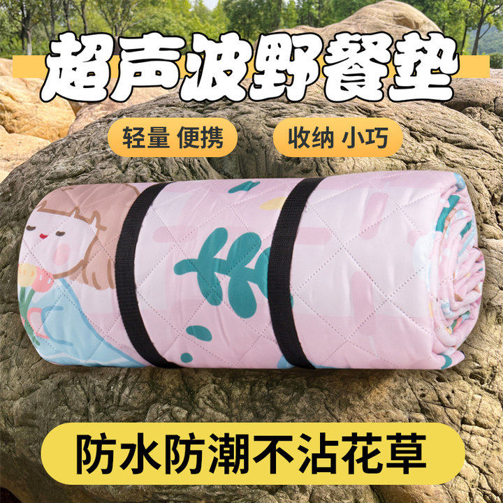野餐垫防潮垫加厚野郊外篷户帐沙滩野营地垫防水草坪垫子便携炊游