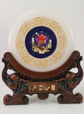 圆琉玉璃盘
