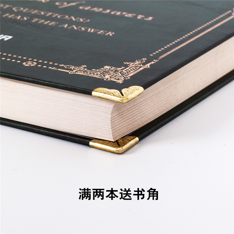 B5大日号记本复古创意欧式彩页插画加厚笔记记文具手绘本事本子