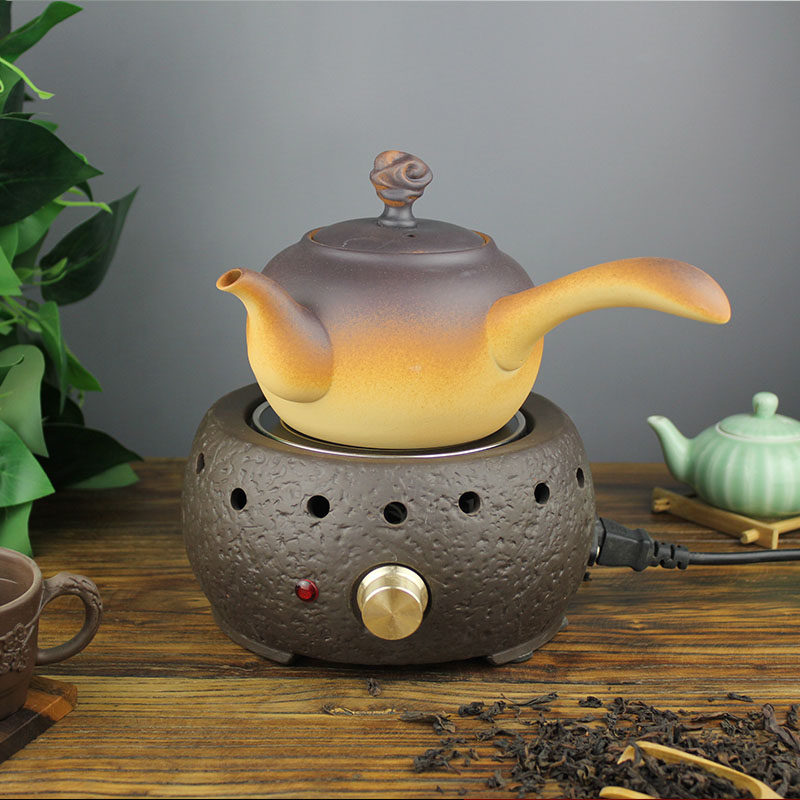 陶然电茶炉 功夫煮茶器 黑茶普洱罐茶热璃陶瓷养生电水烧玻壶茶炉