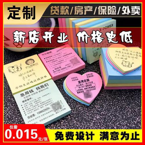 便利贴便签纸记事贴便签本本子n次贴可撕提携酒店供窥便防内容
