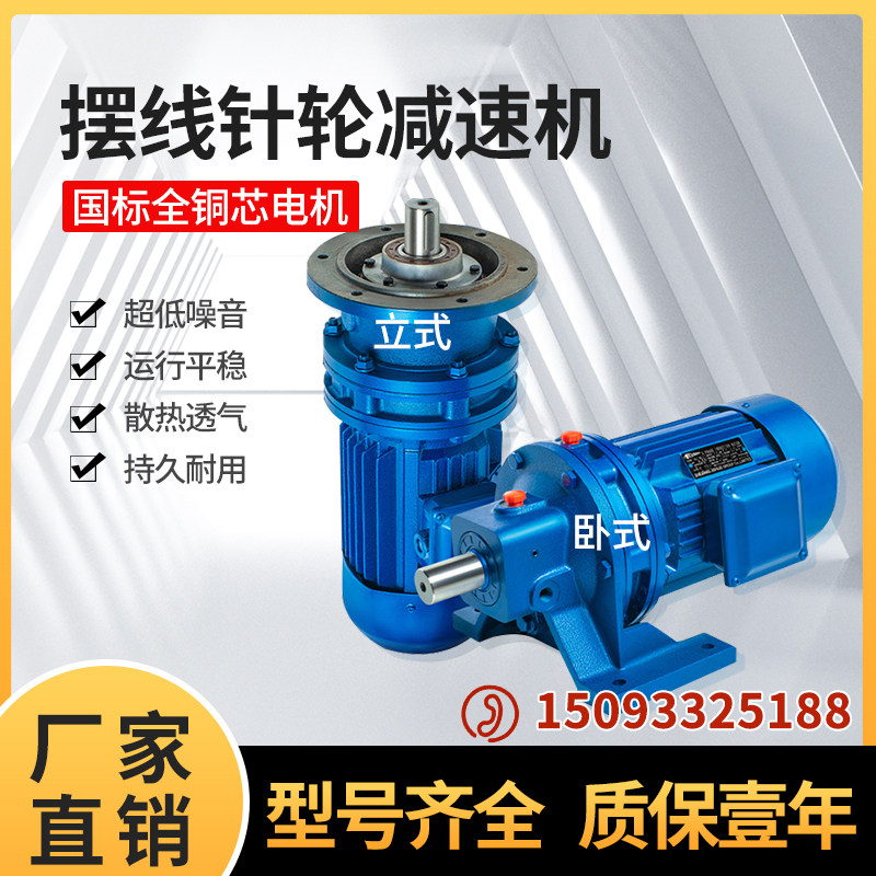 行星国机针轮减速线小型立卧式摆针式减速器摆标机头双轴搅拌厂家