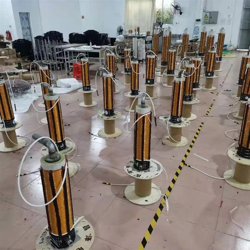 变频电磁采暖炉大小管体,分体配30-100Kw电磁加热器