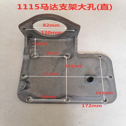 195/1100/1105/1110/齿115柴油机改电启动套马1圈起动机件达支架