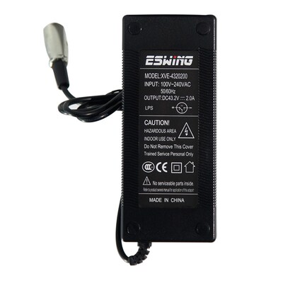 E6WING思维翼原装平衡车2电器24V36V 48V 72V W1X W充X ESS充电器