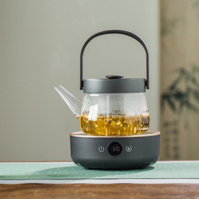 茶蔚智器谷语电陶炉玻定壶煮茶器璃时恒温多功能烧水煮茶炉电热炉